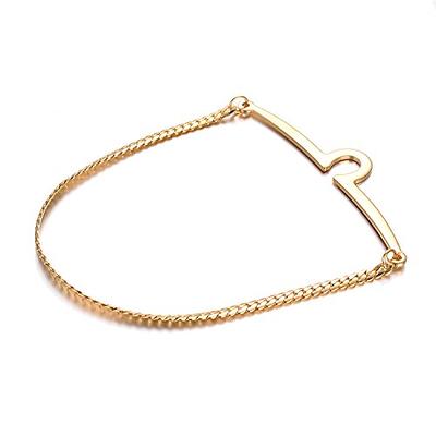 Single Loop Tie Clip, Tie Chain, Tie Pin