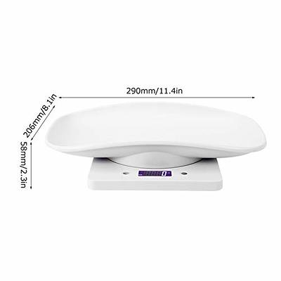 Electronic Kitchen Digital Weighing Scale, Multipurpose, White, 10KG / 1g 