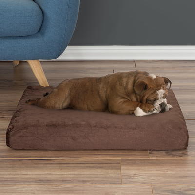 BLACK+DECKER Black Soft Breathable ECO Filling Four Way Snap Pet Bed for  Small Dogs, 20 L X 16 W X 3 H