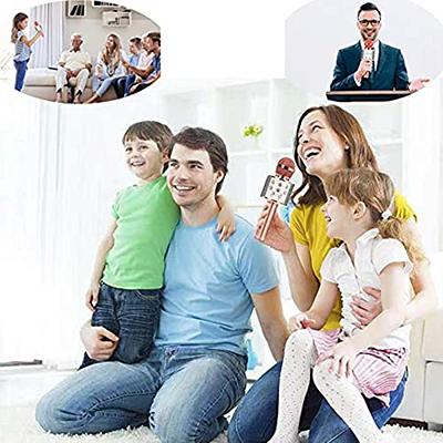 multitasky Karaoke Machine with Bluetooth Speaker and Wireless Microphone  Karaoke Machine for Adults Portable Kids Karaoke Machine for Home Party