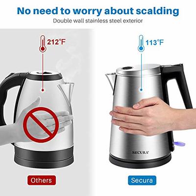 1.5L Electric Kettle Tea Coffee Thermo Pot Appliances Kitchen