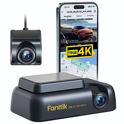 Fitcamx Front 4K+Rear 1080P Dash Cam Adapts for Chevrolet Blazer 2019 2020  2021 2022 2023 (Has Auto Dimming Mirror), OEM Style, Dual HD Video, Loop