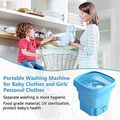 Portable Washing Machine and Dryer Combo, Mini Folding Washing