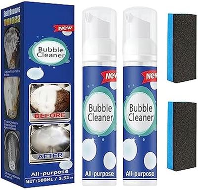 Bubble Cleaner Foam, Foaming Heavy Oil Stain Cleaner, Stubborn Grease &  Grime Remover Spray, All Purpose Cleaning for Kitchen and Other Stains -  Yahoo Shopping