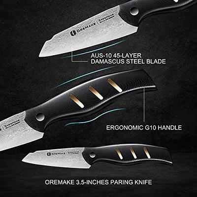 Professional Chef knives sets Damascus steel Knife sets of 5 - Inspire  Uplift