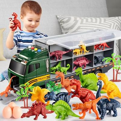 SEPHIX Dinosaur Trucks Toys for 2 3 4 5 6 Year Old Boy Gifts, 5-Pieces  Dinosaur Car Toys for Toddler Age 2-6, Monster Trucks Toys Set for Kids  Boys