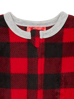 No Boundaries Juniors' Plaid Dress and Ribbed T-Shirt, 2-Piece Set