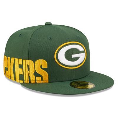 Men's Green Bay Packers New Era 2022 Sideline 9FIFTY Ink Dye