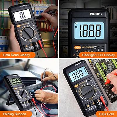 Etekcity MSR-C600 Digital Clamp Meter Auto-Ranging Multimeter