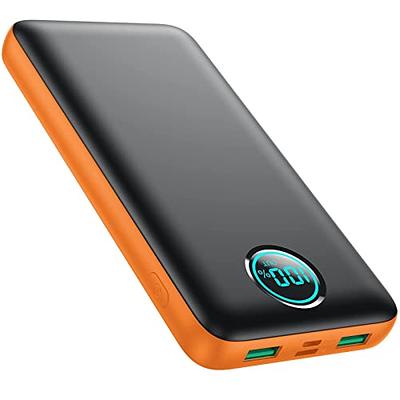Mini 60000mAh Portable Power Bank 2 USB LCD Digital Display Fast Charging  Phone