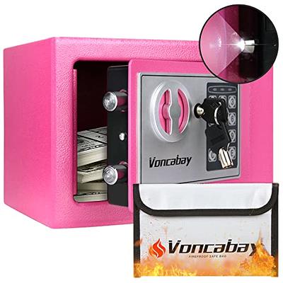 Stalwart Digital Security Safe Box Pink