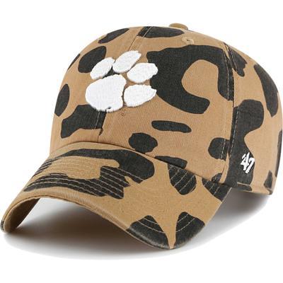 Women's Detroit Tigers '47 Tan Cheetah Clean Up Adjustable Hat