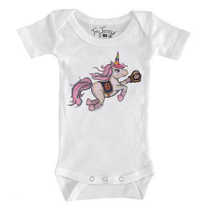 Infant Tiny Turnip White Chicago Sox Diamond Cross Bats Bodysuit