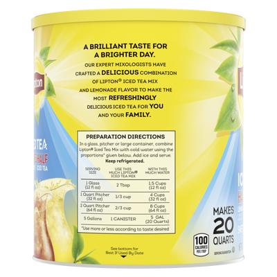 Lipton Half & Half Iced Tea & Lemonade 12 Pack