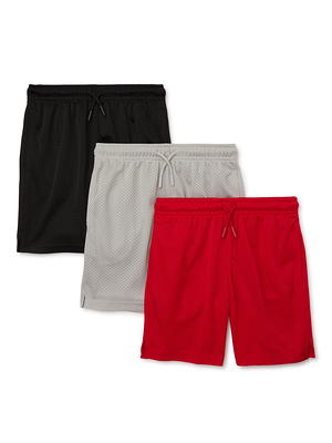 Athletic Works Boys' Active Pants, 2-Pack, Sizes 4-18 & Husky 