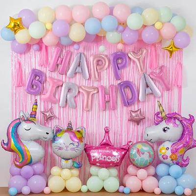 Cursive Happy Birthday Balloon Set – CreativeCabana