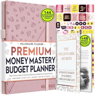 Financial Planner & Monthly Budget Planner and Monthly Bill Organizer - 12  Month Journey to Financial Freedom, Monthly Budget Book Planner