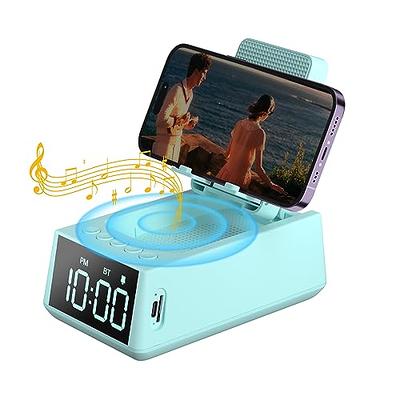 JTEMAN Portable Phone Stand with Speaker Bluetooth Wireless,Gifts