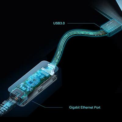 TP-Link USB to Ethernet Adapter (UE306), Foldable USB 3.0 to