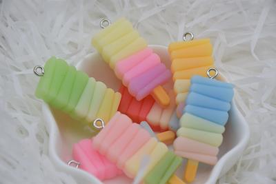 WINTING Not for croc 100pcs Slime Charms Plastic Flatback Charms