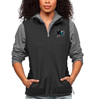 Men's Antigua Black San Diego Seals Victory Full-Zip Hoodie Size: Medium