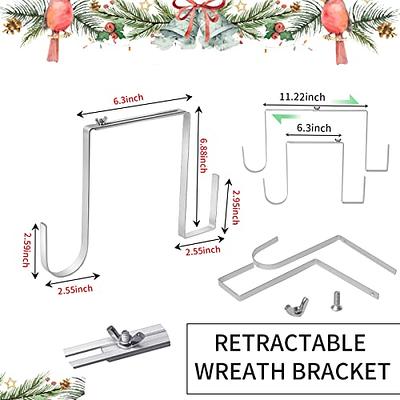 Telescopic Aluminum Wreath Hook (6.3-11.22 in) Memorial Day Stretchable  Headstone Wreath Hanger Cemetery Tombstone Wreath Holder and Gravestone  Marker Decorations Hanger - Yahoo Shopping