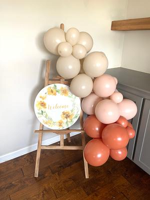 Retro Daisy Balloon Flower Wall First Birthday Party Decor Balloon Arch  Baby Shower Boho Bridal Shower Decor Girl Boho Pink Peach 