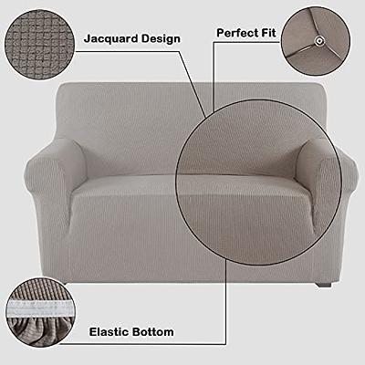 Bedecor Waterproof Sofa Slipcover with Elastic Straps,Anti-stain sofa