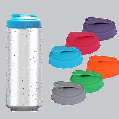 6Pcs Soda Can Lids Soda Beverage Beer Saver Easy To Clean Can