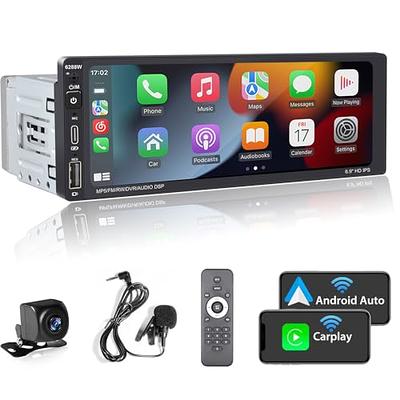 Upgrade Wireless] Alondy Single Din Car Stereo,Compatible with