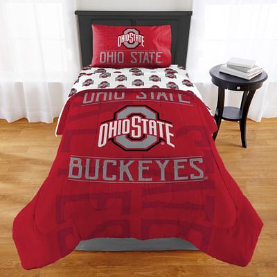 University of Ohio State Buckeyes Sherpa Fleece Blanket Gifts for