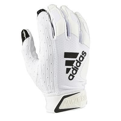 adidas Freak 5.0 Padded Adult Football Receiver Glove, Red/White