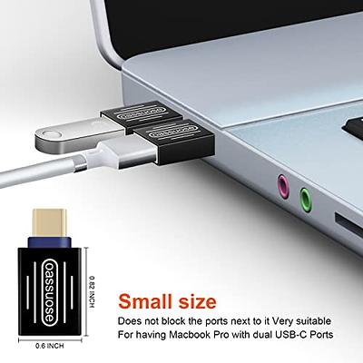 Syntech USB C to USB Adapter, 2 Pack USB C to USB3,USB Type C to  USB,Thunderbolt 3 to USB Female Adapter OTG Cable Compatible with iPhone 15  Pro Max
