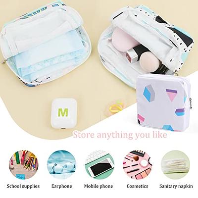 Sanitary Pad Bag Reusable Pad Holder Period Tampon Bag Pad and Tampon  Holder for Purse 