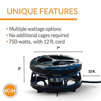 K&H Clean Flow Pet Bowl with Reservoir - Medium - Beige