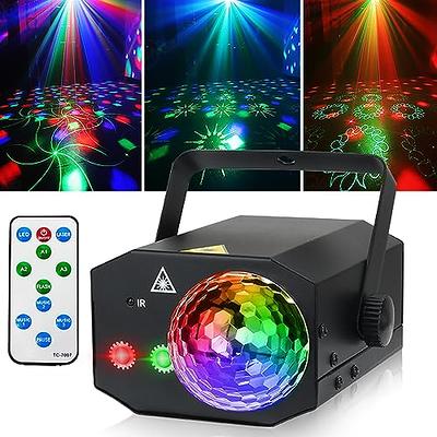 Party Lights, Disco Ball Lights,Dj Disco Lights,Rave Lights Stage Light  Strobe Lights Laser Lights Sound Activated with Remote Control for Xmas  Club Bar Parties Holiday Dance Christmas Birthday - Yahoo Shopping