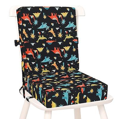 Toddler Booster Seat for Dining Table, Cartoon Booster Seat for Dining  Table with Backrest and Adjustable Seat Belts Non-Slip Portable Booster  Seat