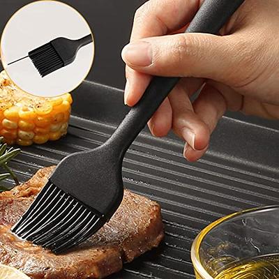 Stainless Steel 7 Air Fryer Accessories Food Tongs Oil Brush