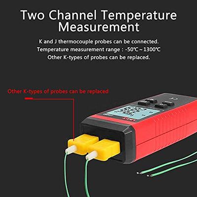 Digital Scientific K-type Thermocouple Thermometer With 2