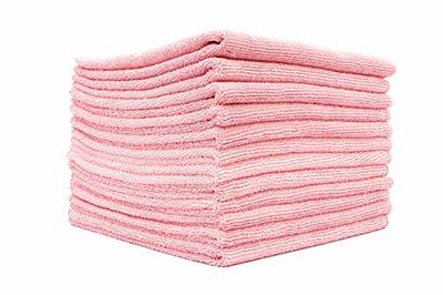 The Rag Company - Premium All-Purpose Microfiber Terry Cleaning Towels - Commercial Grade, Highly Absorbent, Lint-Free, Streak-Free, Kitchens, Bathroo