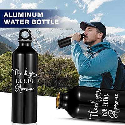 10 Pcs Employee Appreciation Gifts Thank You Water Bottle Best Team Ever  Aluminum Water Bottle Lightweight Leakproof Water Bottle with Lid for Gym  Camping Hiking (Classic Style, 25 oz) - Yahoo Shopping