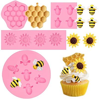 Silicone Honeybee Baking Mold Fondant Bee Supplies Cake Decorating