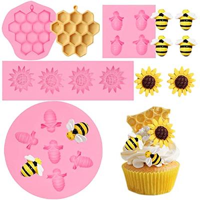 Bee Honeycomb Silicone Mold Fondant / Bee Mold/ for Cake 