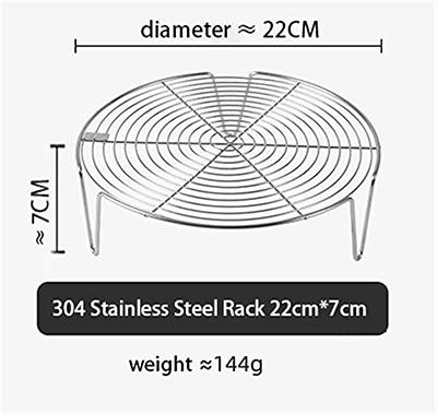 Baking Rack for Round Cake Pans Air Fryer, Instapot, Steamer Rack