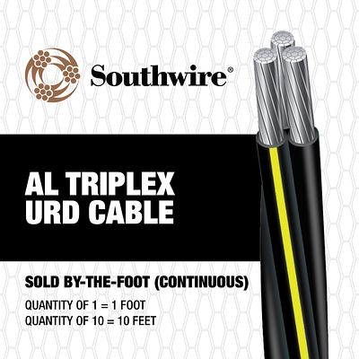 Southwire 500-ft 10-AWG Copper Stranded Black XHHW Wire (By-the-Roll) in  the XHHW Wire department at