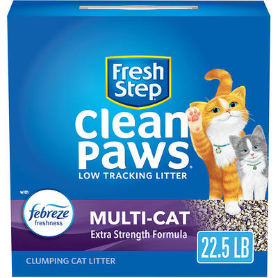 Clean Paws, Unscented Clumping Cat Litter, 22.5 lb - AliExpress