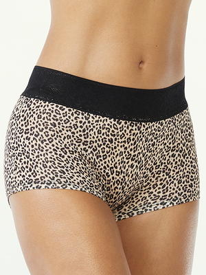 Joyspun Women's Modal and Lace Boyshort Panties, 3-Pack, Sizes S to 3XL -  Yahoo Shopping