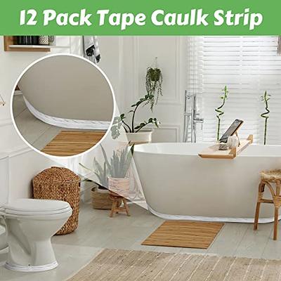 PVC Caulk Strip Tape Self-Adhesive Sealing for Kitchen Bathroom Toilet Sink  Wall