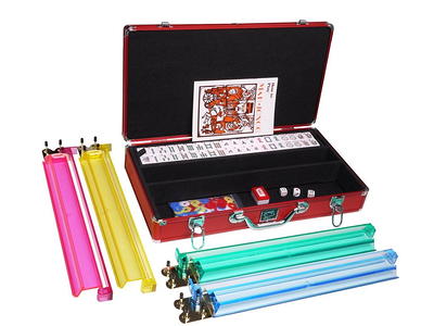 QUANTA American Mahjong Set - Pink Soft Bag, 166 Premium White Tiles, 4  All-in-One Rack/Pushers, Mah Jongg Game Set(Pink) : Buy Online at Best  Price in KSA - Souq is now 