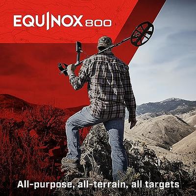 MINELAB Equinox 800 Multi-Frequency Waterproof Metal Detector for